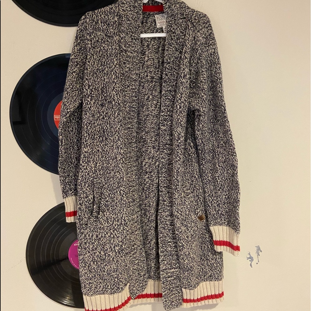 kids log cabin roots cardigan!🪐